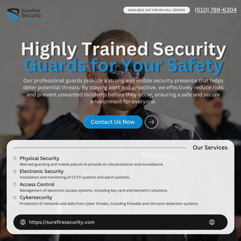 New York, Security, Surefire Security &ndash; Trusted Bay Area Security Guard Services
