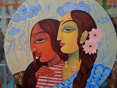 Mumbai, Household Items, Contemporary Figurative Canvas Painting