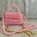 SAR 230,  Bead Bag (Soft Pink Color) For Ladies