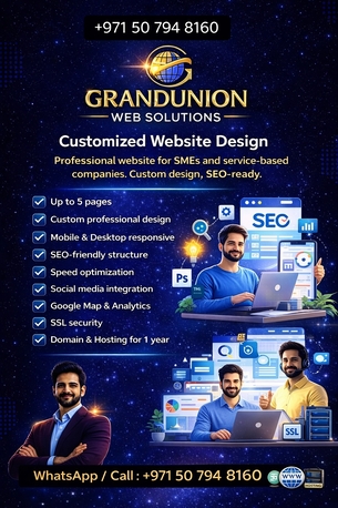 Dubai, Web Design & Development, Web Design And Development Services In The UAE