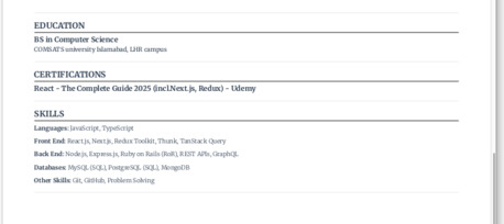Riyadh, Job Seekers, Website Developer | Full Stack | React, Node, Next, MERN