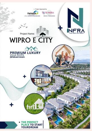 Hyderabad, Residential Plots, INR 32000,  220 Sq. Yard,  HMDA Gated Open Plots Maheshwaram Opposite Maheshwaram Bus Depo Srisailam Highway ORR 14