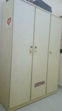 Salmaniya, Free Items, BHD 12,  3 Door Wooden Cupboard For Immediate Sale- Next To Apple Restaurant, Nearby Salmaniya Hosp