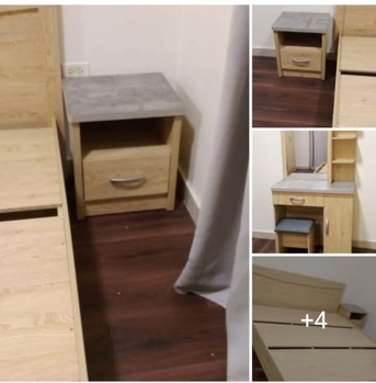 Jubail, Furniture, SAR 1280,  King Size Bed Home Centre In Good Condition With Mattress