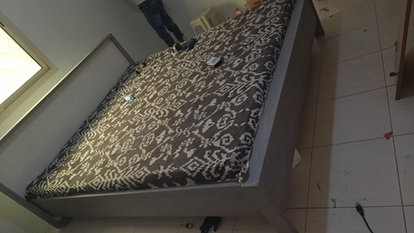 Jubail, Furniture, SAR 340,  King Size Bed In Good Condition With Mattresses
