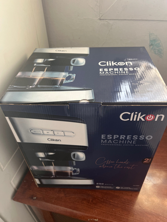 Hara, Appliances, SAR 280,  New Packed Coffee Machine (New Espressoo Machine) , Clikon Brand