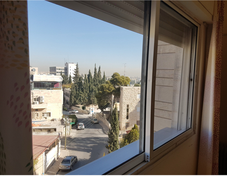 Amman, Apartments/Houses, JOD 200/month,  1 BR,  Newly Built Rooftop For Rent Near Rainbow Street