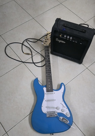 Adliya, Musical Instruments, BHD 50,  BS Guitars Brand Electric Strat With Amp