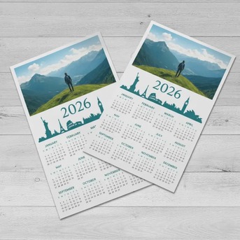 Bangalore, Printing, Custom Poster Calendars