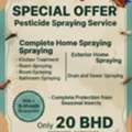 Pest Control Services Special Offer Before Ramadan Arrived Hurry Up Price 12 Bd