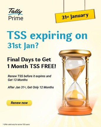 Manama, Software, Tally Renewal - From Tally ERP