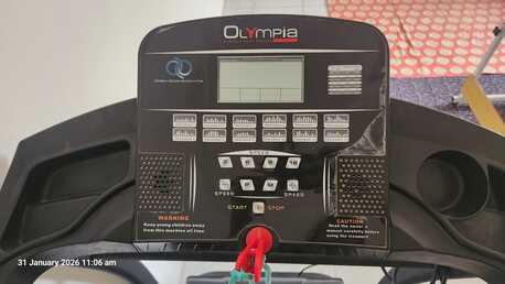Dammam, Sporting Goods, SAR 750,  Olympia Treadmill &ndash; Excellent Working Condition | Home Use | SAR 750 (Negotiable)