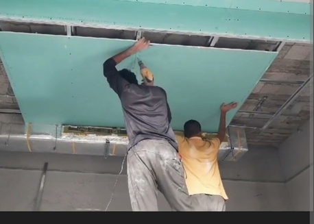 Riyadh, Construction, معلم جيبس بورد و سيمنت بورد و عوازل