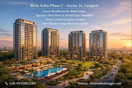 Gurgaon, Apartments/Houses, Studio,  4300 Sq. Feet,  High-Rise Luxury: Birla Arika New Launch Residences In Gurgaon