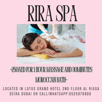 Dubai, Health, Rira Spa Offer 1/31/2026