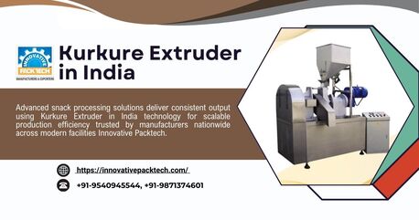 Noida, Industrial Machinery, Next Gen Processing Kurkure Extruder In India