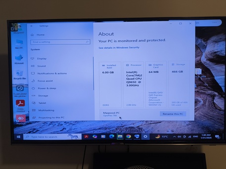 Hara, Computers, 500, DELL PC WITH MONITOR