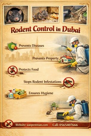 Dubai, Pest Control, Call At +971 565407666  For Rodent Pest Control Services &ndash; Book Now