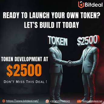 San Francisco, Business, Token Development Offer &ndash; Build Your Token For $2500