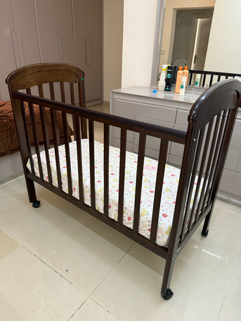 Jeddah, Baby & Kid Stuff, SAR 120,  Baby Bed With Sliding Door From Malasia