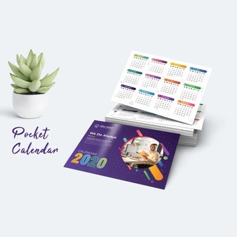 Bangalore, Printing, Custom Pocket Calendar 2026