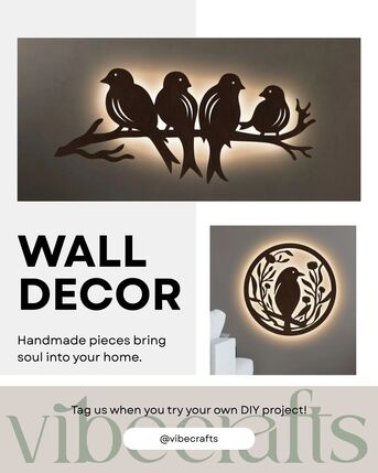 Mumbai, Furniture, INR 3299,  Statement Wall D?cor That Transforms Any Space &ndash; Vibecrafts