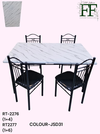 Riyadh, Furniture, SAR 1,  We Are Selling Brand New Steel Dining Tables With 4 Or 6 Chairs In Reasonable Prices