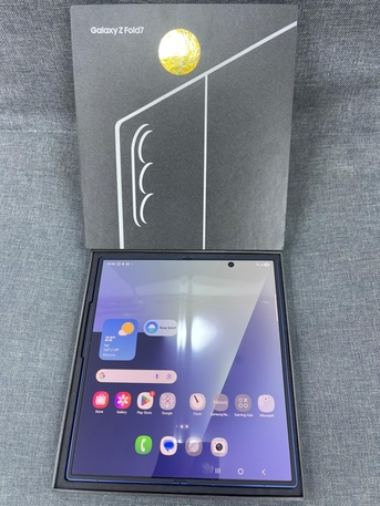 Gudaibiya, Mobile Phones, BHD 585,  Samsung Galaxy Z Fold 7 512 Gb New Condition Box With Accessories With