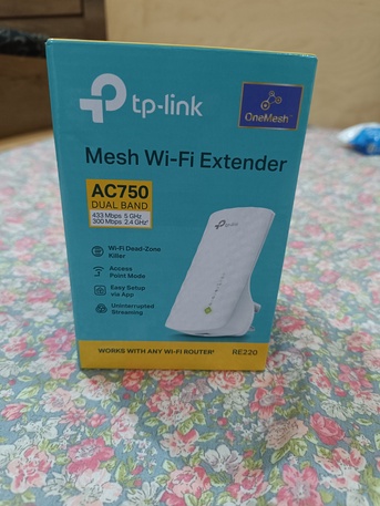 Al Rehab, Electronics, SAR 120,  BRAND NEW UNUSED TP-LINK WIFI EXTENDER PURCHASED PRICE 150 SAR