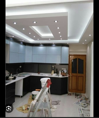 Riyadh, Construction, Gibsing Board, Gips, And Painting