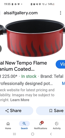 Dammam, Appliances, SAR 50,  Tefal Cooking Pot 32cm Non Steak. Made In France.