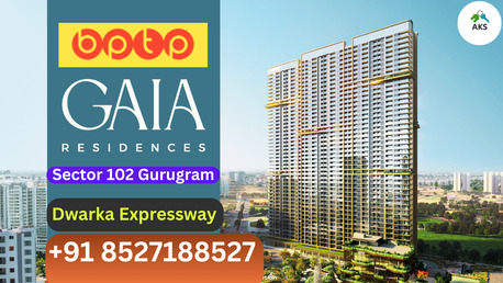 Haryana, Real Estate For Sale, INR 45400000,  3 BR,  2106 Sq. Feet,  BPTP Gaia Residences 2106 Sqft 3 BHK Advanced Family Layout +91 8527188527