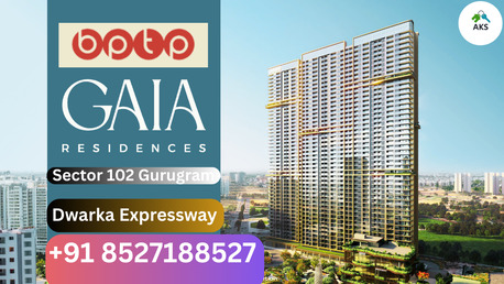 Haryana, Real Estate For Sale, INR 45700000,  3 BR,  2106 Sq. Feet,  BPTP Gaia Residences For Sale Modern Tower Collection +91 8527188527