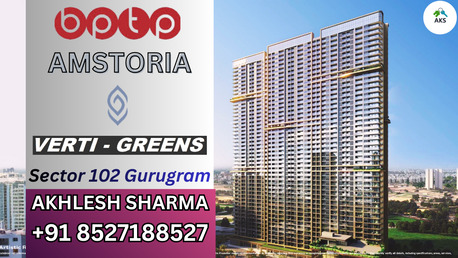 Haryana, Real Estate For Sale, INR 52500000,  4 BR,  2450 Sq. Feet,  BPTP Amstoria Verti Greens 3 BHK 2450 Sqft Spacious Family Layout +91 8527188527