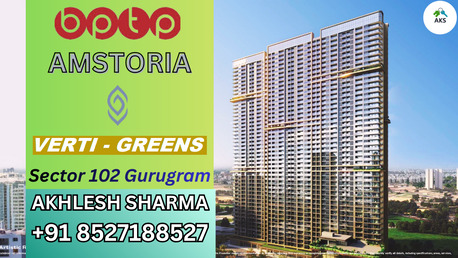 Haryana, Real Estate For Sale, INR 35300000,  2 BR,  1650 Sq. Feet,  BPTP Amstoria Verti Greens 2 BHK 1650 Sqft Elegant Home Design +91 8527188527