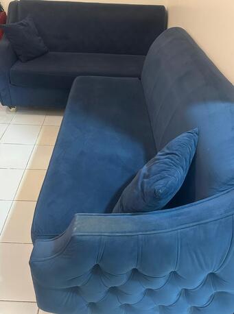 Dammam, Furniture, SAR 1300,  House Hold Items (2 Door Wardrobes ,IKEA Bed ,7 Seater Sofa) Near IISD, Rakha