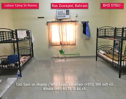 Manama, Staff Accomodation, Spacious Accommodation For Rent In Bahrain Near Alba -  32 Rooms - Call Sam 39044943