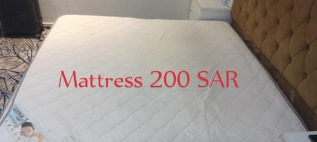 Jeddah, Furniture, SAR 200,  Double Bed Mattress Cheap Price Urgent