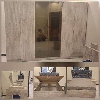 Al Mursalat, Furniture, SAR 11,  New Bedroom Set Sale Online Home Devlree Free