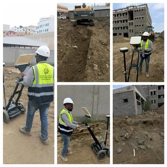 Riyadh, Technical, Grouns Panetrating Radar( GPR Service For Boreholes And Underground Utilities)