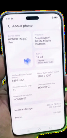 Hidd, Mobile Phones, BHD 240,  Honor Magic 7 Pro Flagship 512gb Same Like New