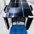 BHD 25,  Glass Dining Table With Chair