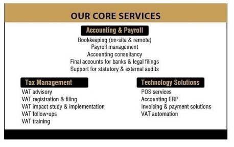 Manama, Accounting, Professional Bookkeeping, Accounting, Audit & VAT Support &mdash; 49 BD Onward