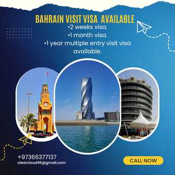 Muharraq, Immigration, We Provide Visit Visa For Bahrain