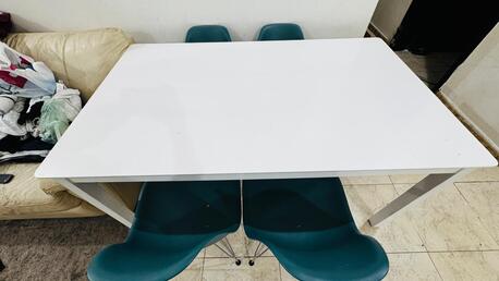 Dammam, Furniture, SAR 300,  Dining Table With 4 Chairs