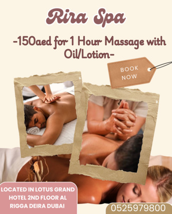 Dubai, Health, Rira Spa Offer 2/1/2026