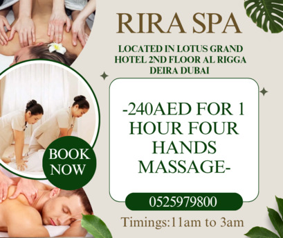 Dubai, Health, Rira Spa Offer 2/1/2026