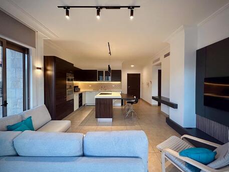 Abdoun, Apartments/Houses, JOD 15000/year,  Furnished,  2 BR,  120 Sq. Meter,  Modern Rooftop For Rent In Abdoun