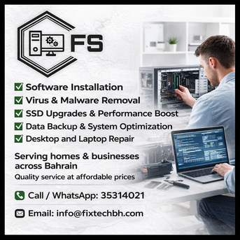 Manama, Computer, IT Support And Solutuons (All Over Bahrain)