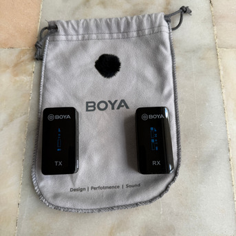 Jeddah, Electronics, SAR 225,  Wireless Lavalier Microphone - Boya BY-XM6 K1